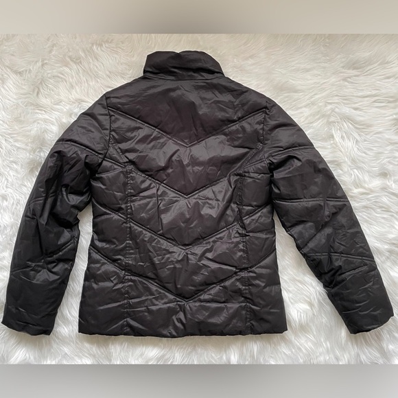 Gap | Women’s Black Medium Lightweight Soft Winter Jacket with Zipper & Buttons - Picture 3 of 16